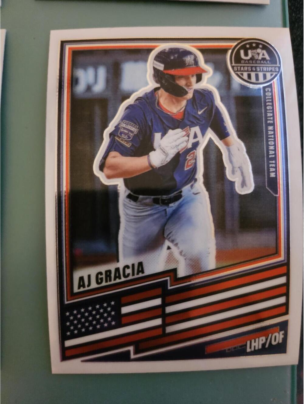 Al Gracia - 2026 Panini Stars & Stripes Prizm USA Baseball #147